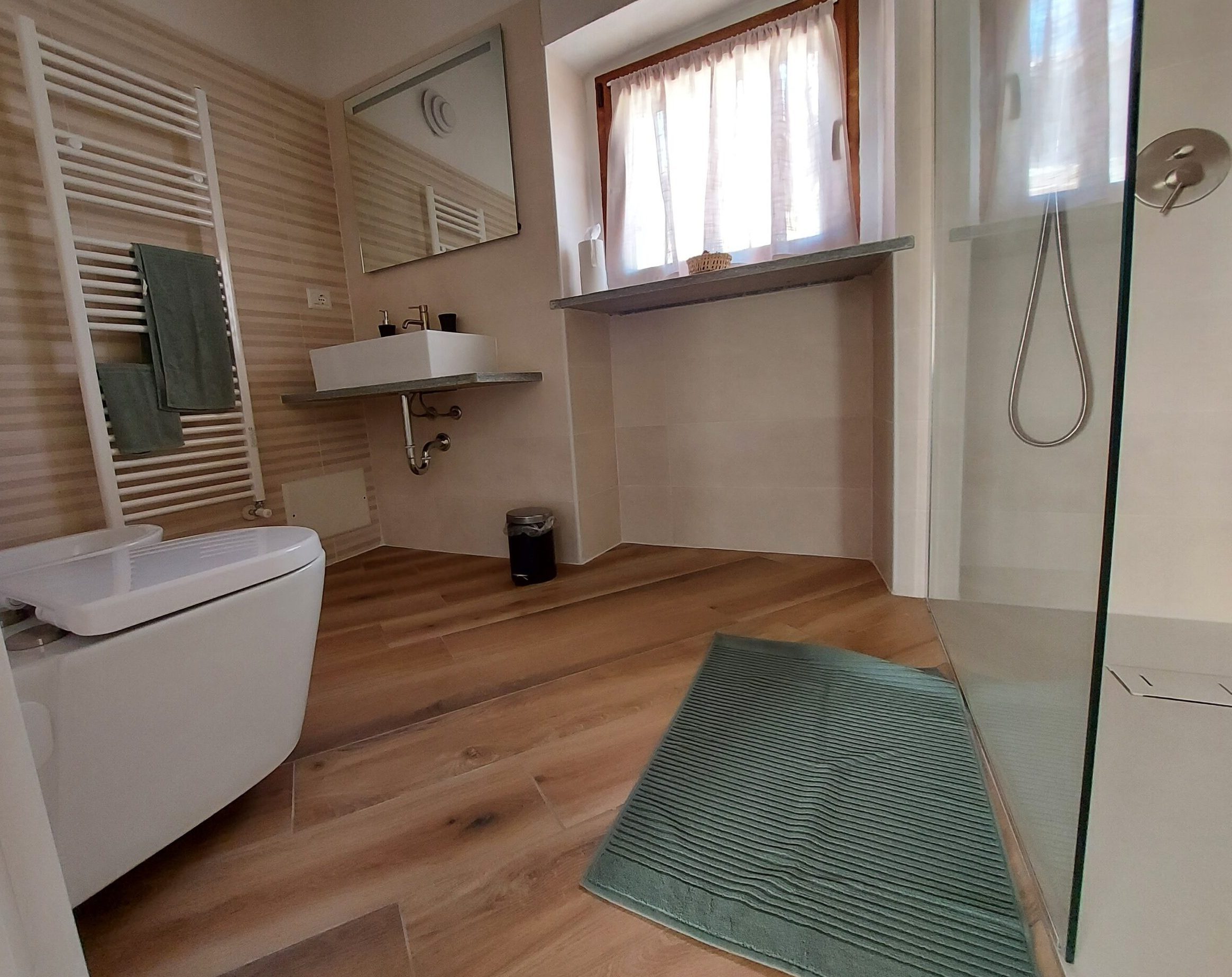 il fienile, bagno
